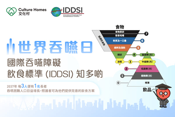 【世界吞嚥日】認識國際吞嚥障礙飲食標準 (IDDSI) 香港版