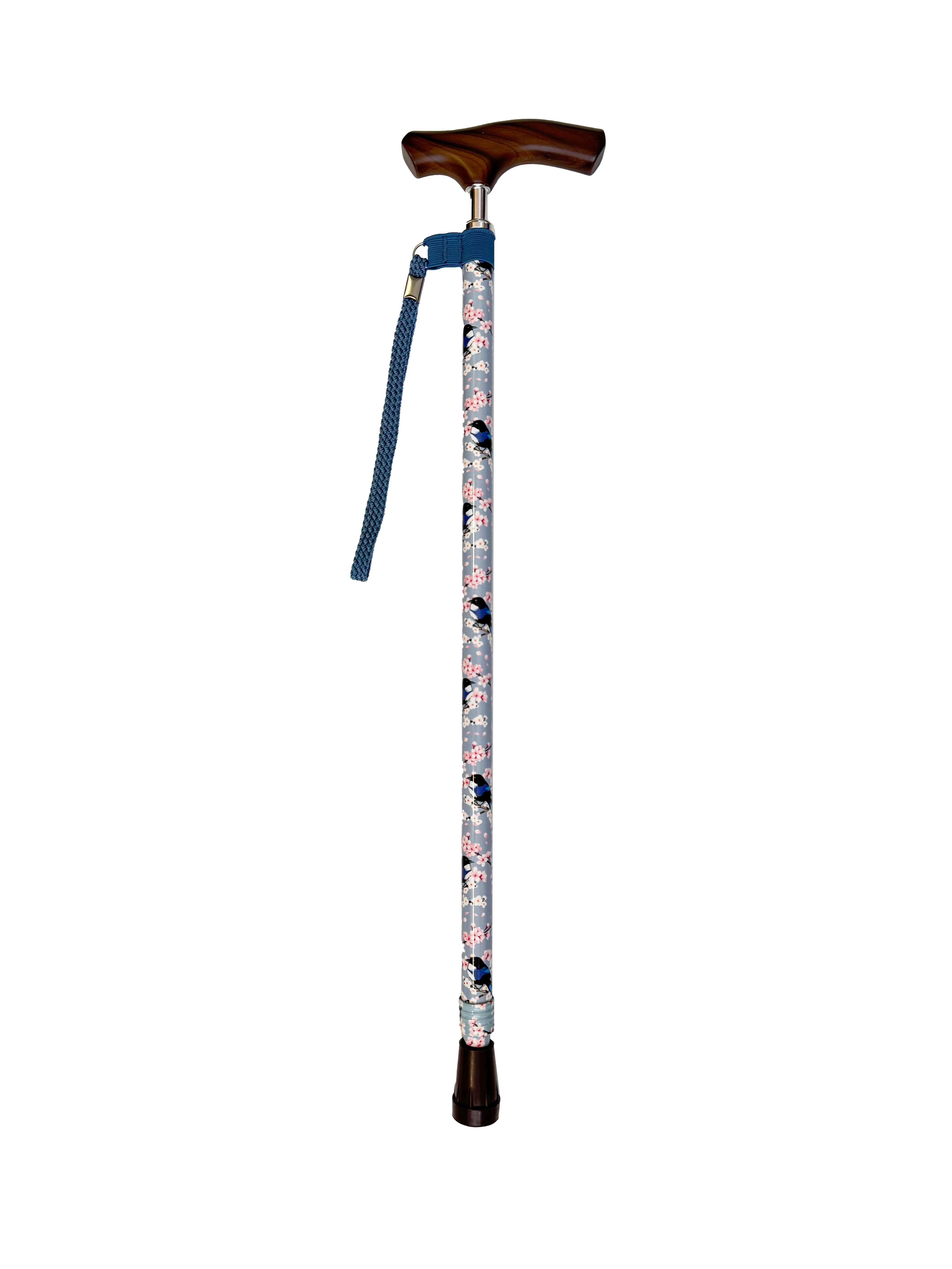 銀適可調節式拐杖 (多款顏色圖案)