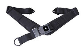 日本WHILL 電動輪椅安全帶可按個人需要調節大小,其安全扣設計可防止用家跌出輪椅外。