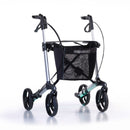 專為患有帕金遜症人士設計助行車,配有減速制動器,可提供額外的阻力以協助用家以穩定的步伐及速度行走,亦可根據不用人士的需求而調整阻力,使用反向制動系統,用家需要同時握住上下方的扶手方可移動步行車,鬆開後車子即會煞停,無法移動,當用家出現凍凝步態時安全性更高,手柄上設有激光雷射線按鈕,當用家出現凍凝步態時,用家可按下手柄上的按鈕,地下會出現激光線,有助用家專注於跨越地面上出現的線並重新步行,符合人體工學設計,扶手高度可調節,助您輕鬆調節到合適的高度,設有舒適寬大的座椅連背帶供用家坐下休息。迴轉半徑只有84厘米,靈活性高,煞車手柄設計符合人體工學,操作省力助用家輕鬆煞車,Gemino獨有「一鍵摺合功能」,只需將煞車制推低並將座椅向上抽起即可對摺,並且自動固定於對摺的狀態,適合存放於細小空間及車箱中,前方設有網袋,提供充足儲物空間。