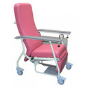 銀適輕巧型可傾斜式高背椅 (淡綠色/淡紅色)