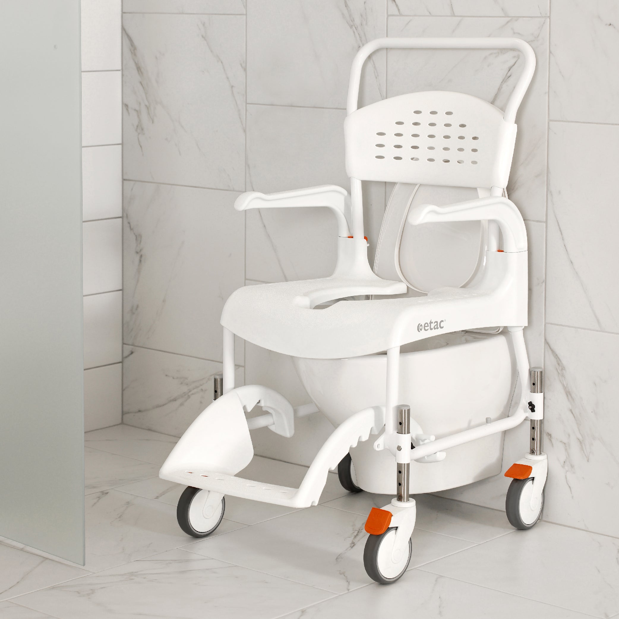 瑞典Etac Clean有輪沐浴便椅 (可調高度)
