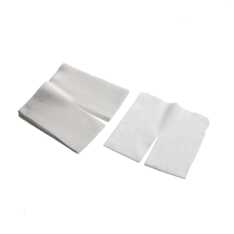 Winner Y型4層消毒紡紗布片，7.5 x 7.5厘米，每包2片，Y型剪裁，適用於造口或配合喉類用品護理時使用，無紡消毒紗布