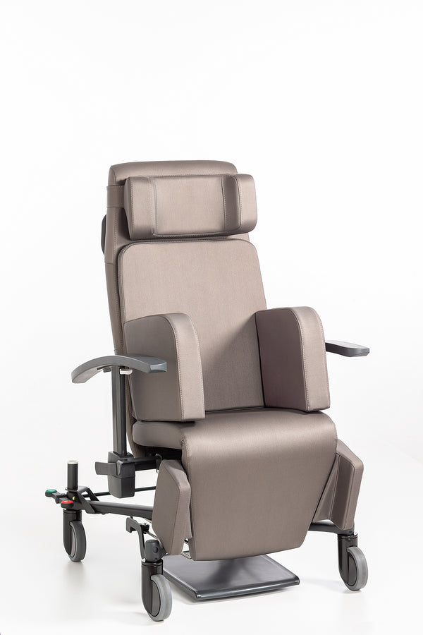 比利時Moments INO CURA NS 高背椅擁有多款不同個人化配件，貼合用家個別需要。可選配件為頭部、腿部及背墊連兩邊側墊。