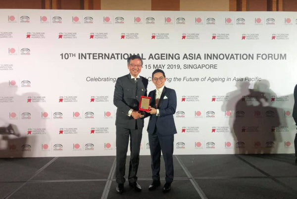 【企業獎項】榮獲Ageing Asia《全球老齡開拓者獎項》