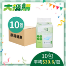 [原箱] 松鶴即棄床墊 (10包/箱)
