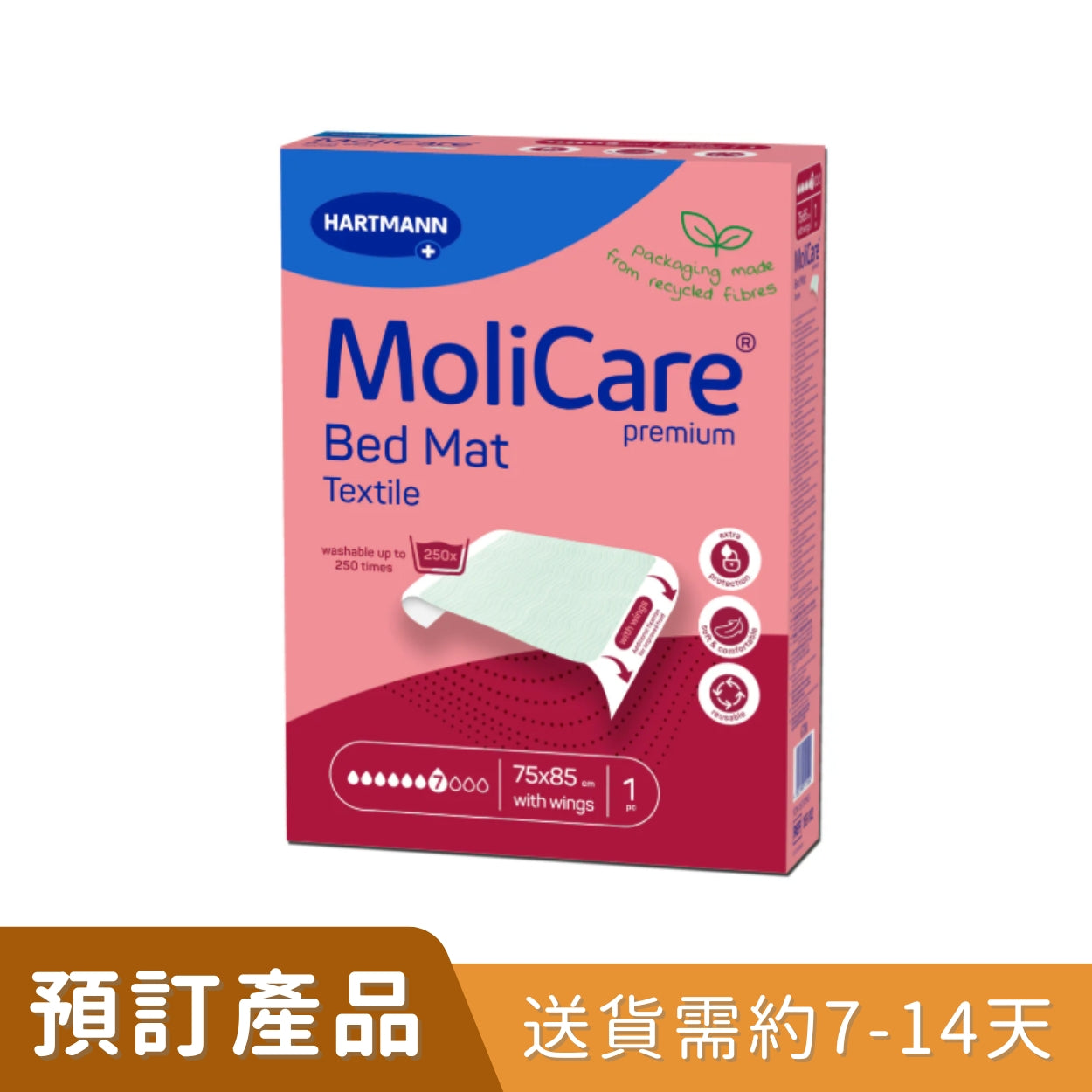 MoliCare® 安加適金裝紡織衛生床墊 (可重複清洗)[預訂貨品]