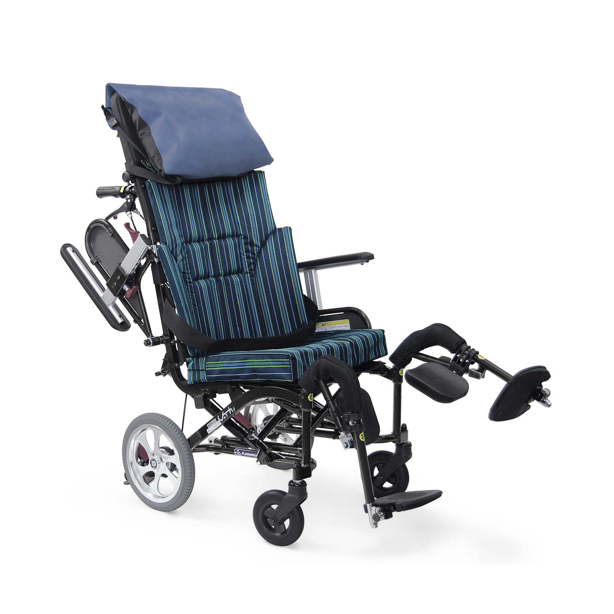 租借計劃｜日本Kawamura KPFK-12 傾斜躺靠式輪椅 (16吋座寬)