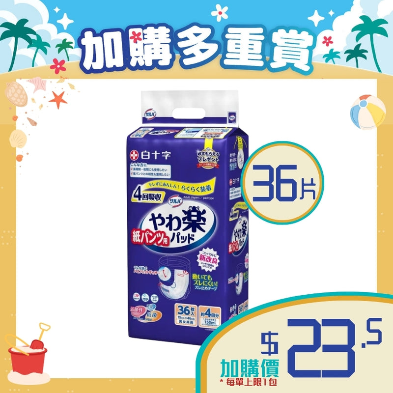 [加購品] 日本喜舒樂日用片芯-4回吸收