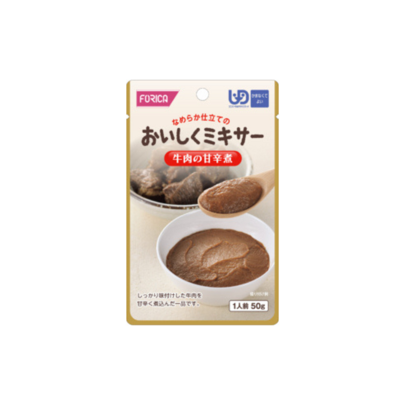 日本厚利加 Forica 美味Mixer 甜鹹燉牛肉 (50克｜IDDSI等級4)