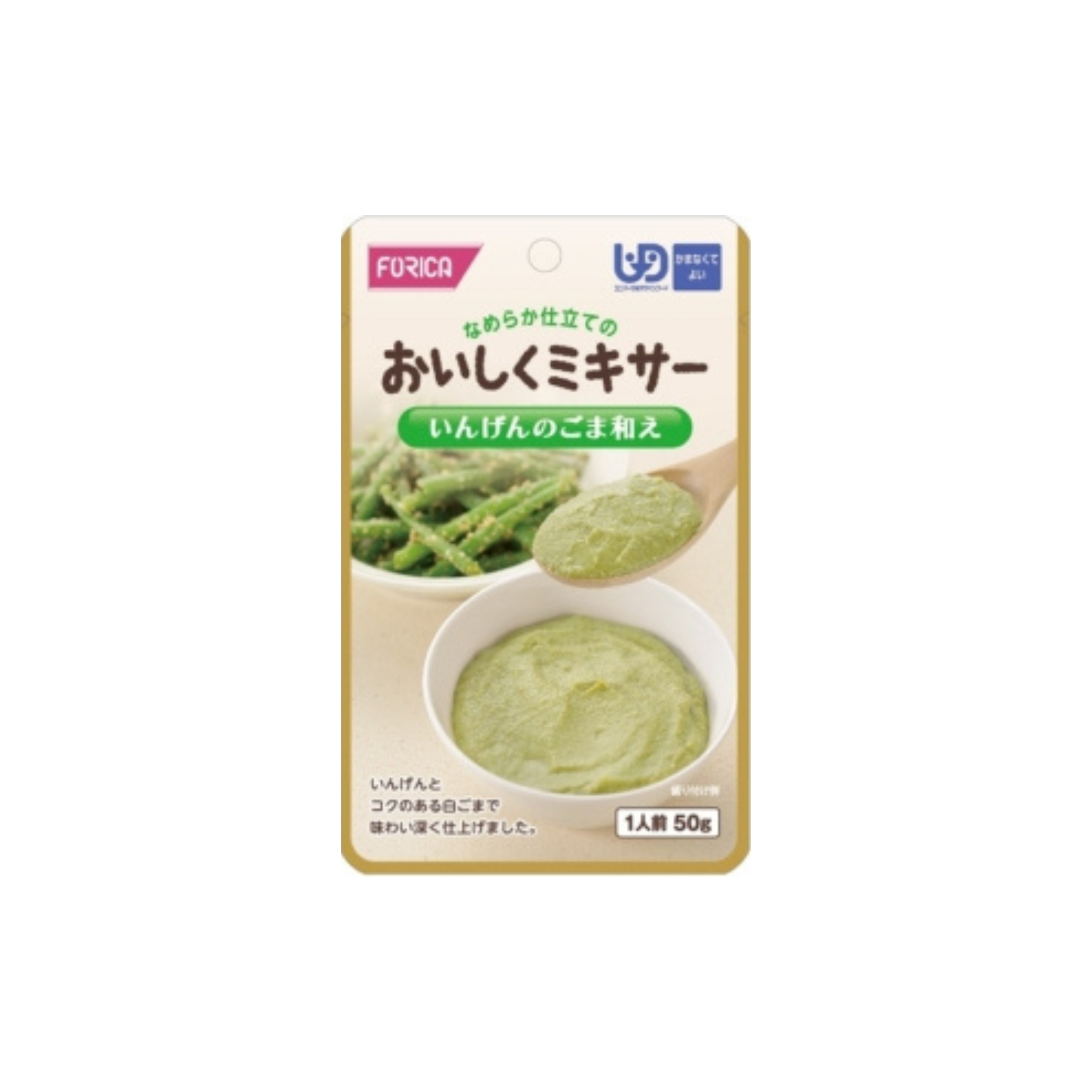 日本厚利加 Forica 美味Mixer 青豆拌芝麻 (50克｜IDDSI等級4)