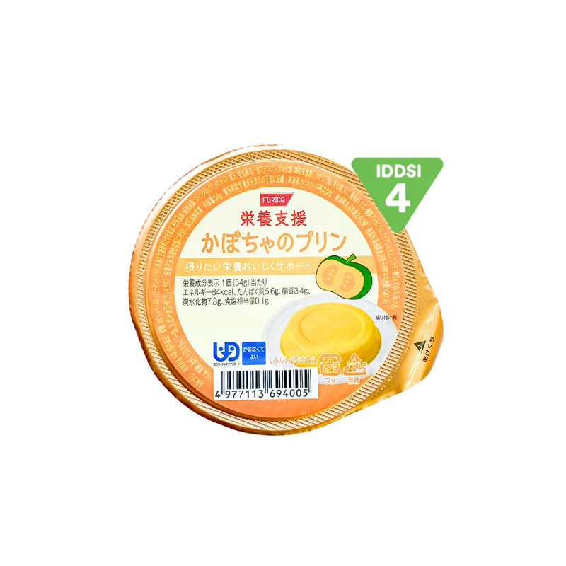 日本厚利加 Forica 即食營養布丁 (南瓜味) (4個/盒｜IDDSI等級4)