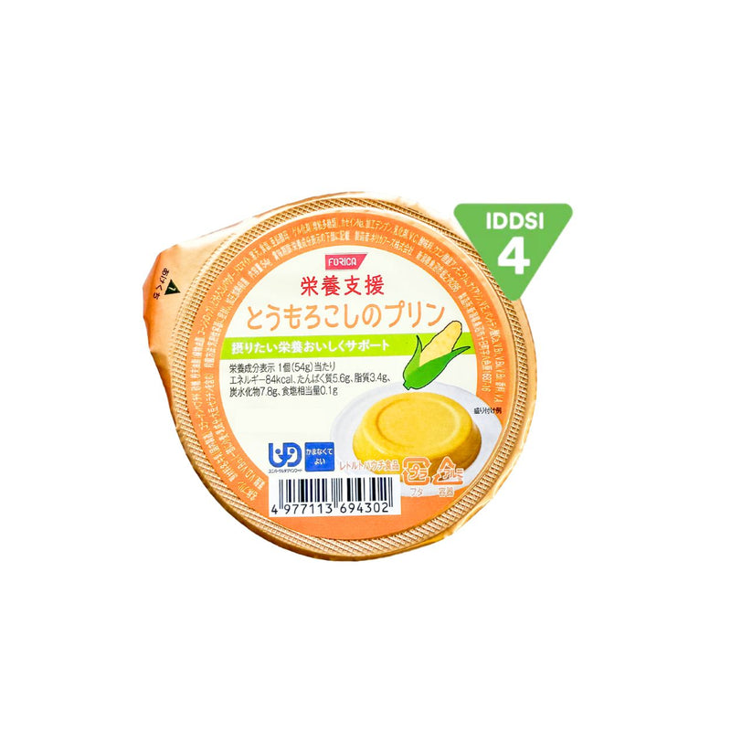 日本厚利加 Forica 即食營養布丁 (玉米味) (4個/盒｜IDDSI等級4)