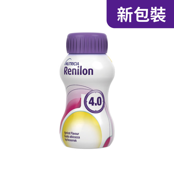 Nutricia Renilon 腎宜康 4.0 腎病人士專用營養補充品 (杏脯味) (4支)