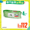 [換購品] 松鶴濕紙巾 (4包)