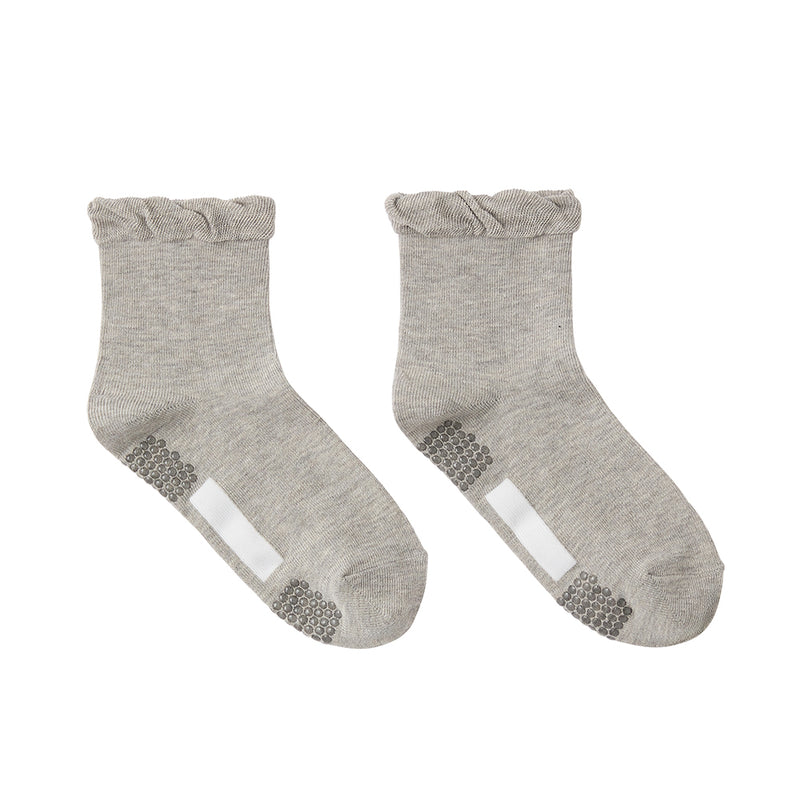 日本Gunze 【快適工房】婦人防滑短襪 (多種顏色)