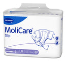 MoliCare® 安加適® 成人紙尿片(中碼)弱酸性護膚，維持皮膚天然弱酸性保護層，快速導流尿液至超吸濕鎖水層，令表面瞬間乾爽，側腰帶以高透氣不織布製成，感覺通爽能中和難聞的氣味德國及法國製造。