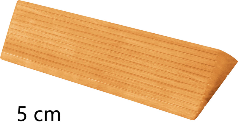 日本mazroc輪椅用橡木製門檻斜板  放置在門檻邊緣的斜板，輔助輪椅順暢地駛過家居的門檻。由天然層壓木製成，防滑表面設計，使用時更為安全。遵循無障礙標準，斜板與地板的高度只有3mm高的間隙，與地板斜度為約14度，邊緣經過圓邊處理，行走時不容易絆倒。3款高度選擇，適合不同高度的台階/ 門檻使用。