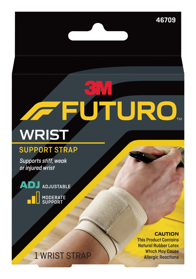 3M FUTURO 舒適型護腕適用於一般痠痛、腫脹‎、關節炎‎、肌腱炎、扭傷。支撐扭傷或重複性筋肌勞損之手腕部位，保護承托僵硬、無力、或受傷的手腕。適用於一般痠痛、腫脹‎、關節炎‎、肌腱炎、扭傷。