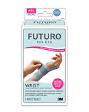 3M FUTURO for Her 護腕適用於腕管綜合症、扭傷、過勞/拉傷、肌腱炎、關節炎。舒緩手腕關節因受傷、或石膏拆除後所造成之不適。有助舒緩腕管綜合症的徵狀，提供舒適的固定支撐及保護。