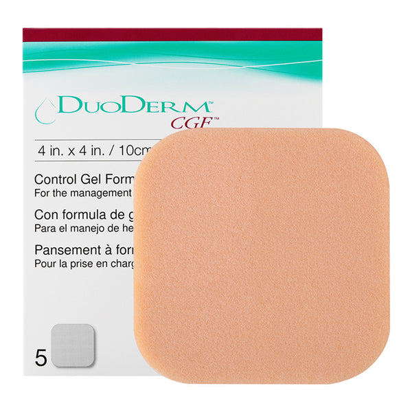 Duoderm 標準型親水性敷料是現代的親水性凝膠敷料，可用於照護輕度到中度的滲出液傷口(如壓瘡、足部潰瘍)，急性傷口(如輕微燒傷、取皮區或外傷、擦傷)，降低傷口感染，接觸到濕潤傷口床的時候，DuoDERM®敷料會形成凝膠，提供濕潤的傷口癒合環境。