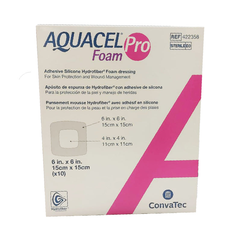 Convatec Aquacel Extra 強化吸收親水性纖維敷料可保護傷口周圍皮膚、減少浸潤，盡量降低敷料移除時造成的交叉感染及盡量減少細菌可以生長的「死腔」，維持傷口床溼潤的平衡。具親水性纖維，一種柔軟而吸附力強的材質，接觸到傷口滲液時，會變成凝膠狀，凝膠的產生可提供傷口癒合的最佳環境，和減少感染風險，接觸滲出液時形成凝膠，可提供快速和持久的抗菌活性 (具有銀離子的敷料)，可於更換敷料時提升病患的舒適性。 容易移除