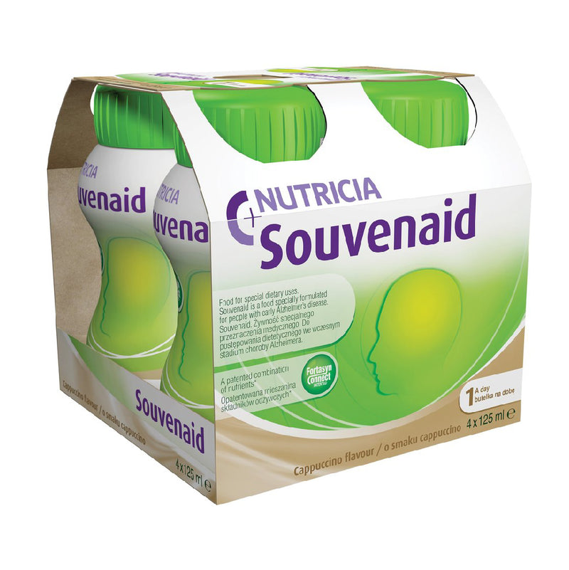 Nutricia Souvenaid智敏捷營養品 (雲尼拿味/咖啡味/士多啤梨味) (4支)