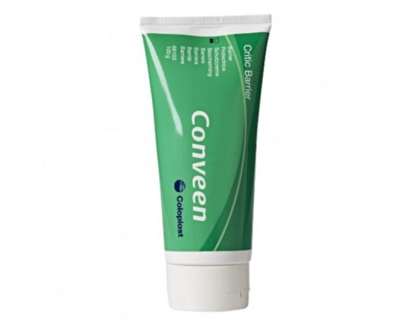 coloplast-conveen-康維長效修復尿疹霜  為下體皮膚提供長效保護，可改善因失禁引致的皮膚問題，如尿疹、破皮、紅腫或敏感等。可作潤膚及保護皮膚的功能，適合有傷口用。含有具有吸收特性的刺梧桐樹膠粉末，令乳液能在流汗和濕潤的皮膚上使用，如同一層保護膜，阻止刺激性排泄物對皮膚進一步的傷害，促進受損皮膚復原。
