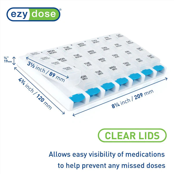 EZY DOSE 28格藥盒 (可獨立每日分拆)