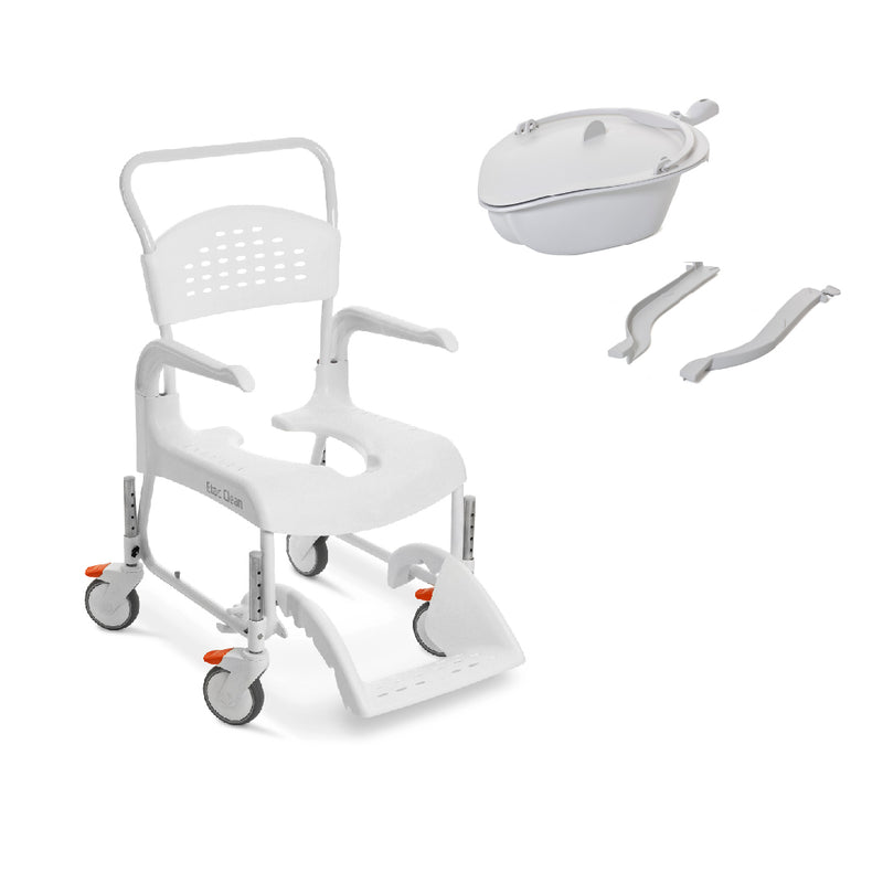 瑞典Etac Clean有輪沐浴便椅 (可調高度)
